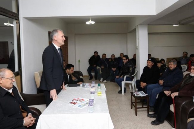 Bursa İnegöl'de Başkan Taban Özbirlik sakinleriyle buluştu