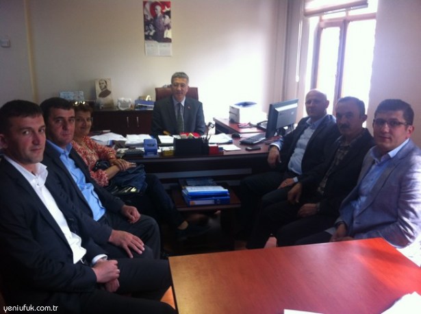 AK PARTİ YÖNETİM KURULU ÜYELERİNDEN 'HAYIRLI OLSUN' ZİYARETİ..