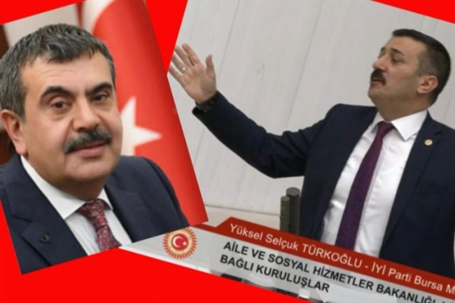 Türkoğlu Milli Eğitim Bakanı'nı çıldırttı!