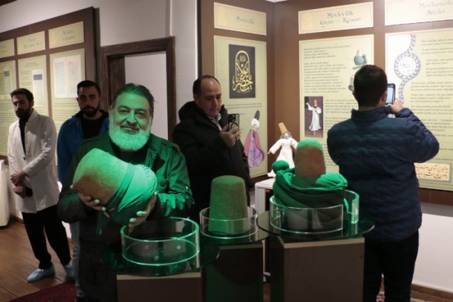 Uluslararası Mevlâna Vakfı'ndan Mevlevi Evi'ne ziyaret