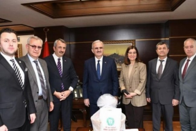 Edirne'den İçişleri Bakan Yardımcısı Münir Karaloğlu'na ziyaret