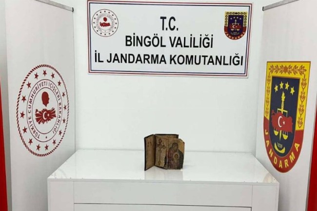 Bingöl'de tarihi eser kaçakçılığı operasyonu