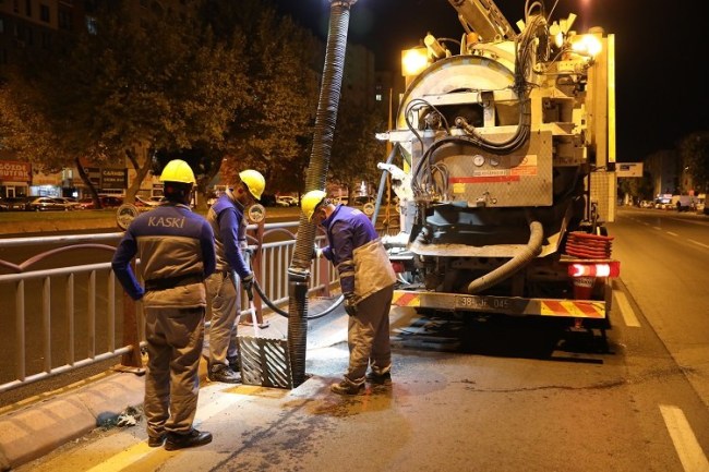 KASKİ'de kış hazırlıkları sürüyor