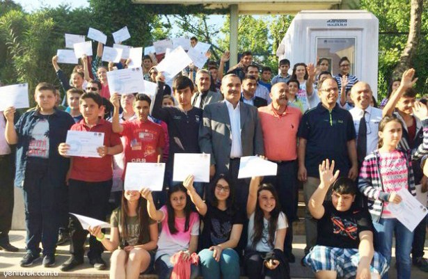 103 ÖĞRENCİYE SERTİFİKA