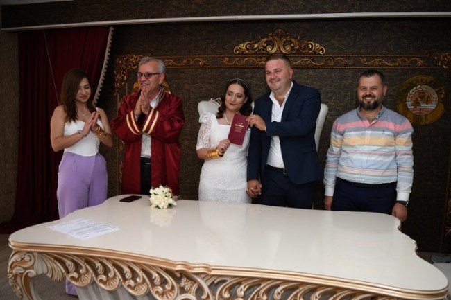 Keşan'da 2023'te 439 çift 'Evet' dedi