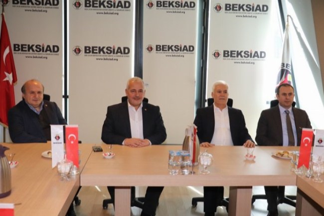 BEKSİAD, Mustafa Bozbey'i ağırladı