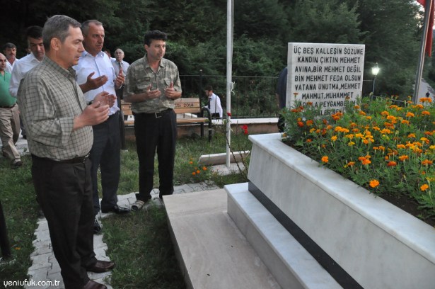 PROTOKOL ŞEHİT ÇEVİKİ UNUTMADI