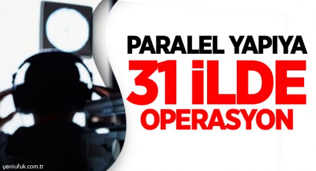 PARALEL YAPIYA MALİ OPERASYON!..