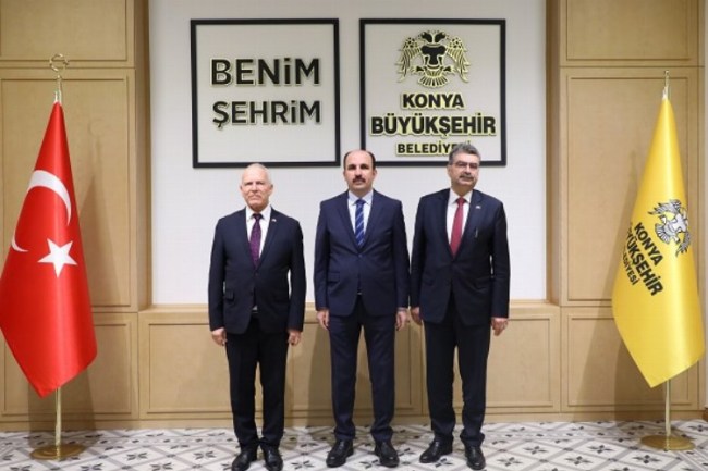 KKTC Meclis Başkanı Zorlu Töre'den Başkan Altay'a ziyaret