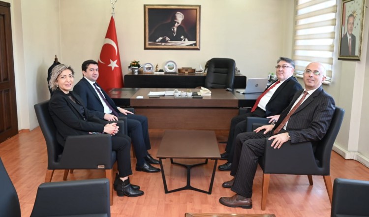 Rektör Özölçer’den Devrek Kaymakamı Evlice’ye ziyaret