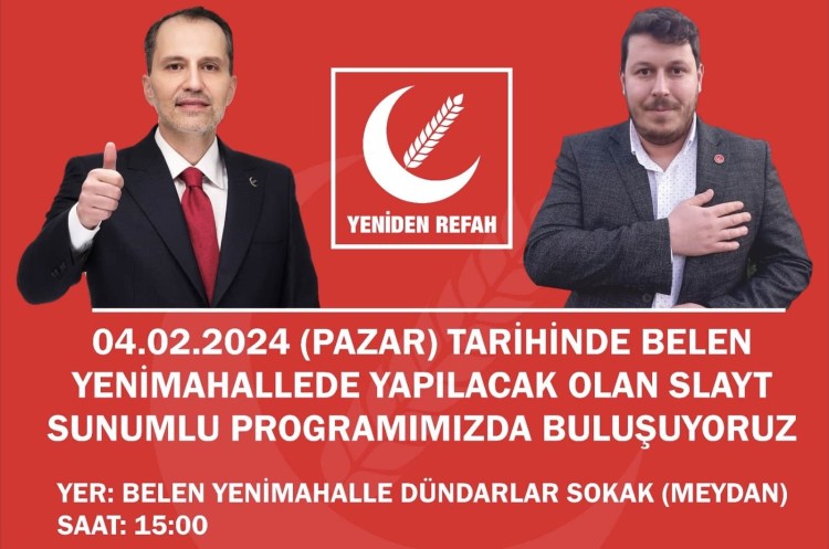 Karaarslan mahalle mitinglerine başlıyor