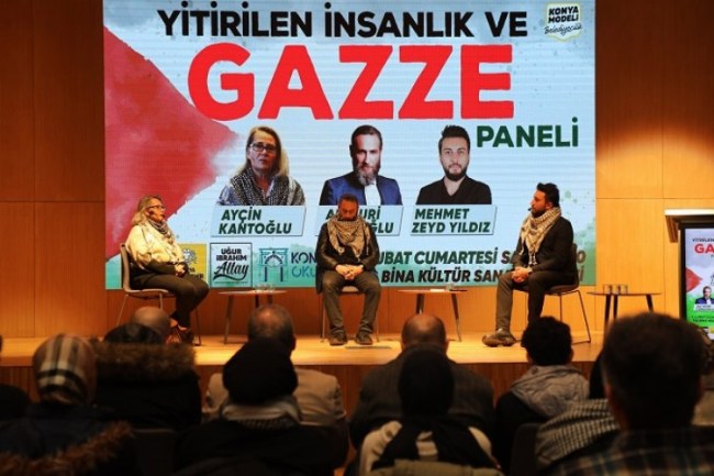 Konya Okulu'nda "Yitirilen İnsanlık Ve Gazze" paneli