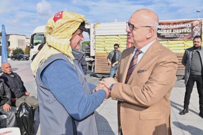 Başkan Ergün: "Üreticimizi baş tacı yapmaya devam edeceğiz"