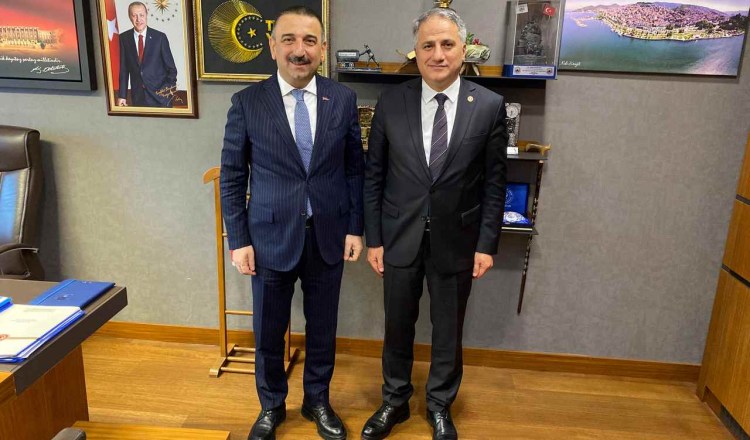 Vali Hacıbektaşoğlu'ndan Milletvekili Bozkurt'a ziyaret