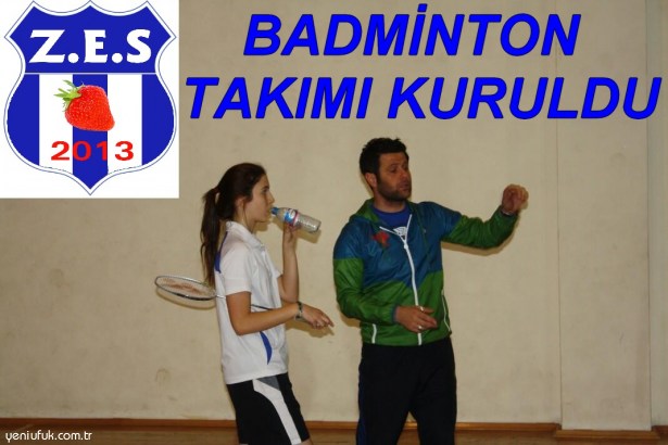 BADMINTON KIZ VE ERKEK TAKIMI KURULDU