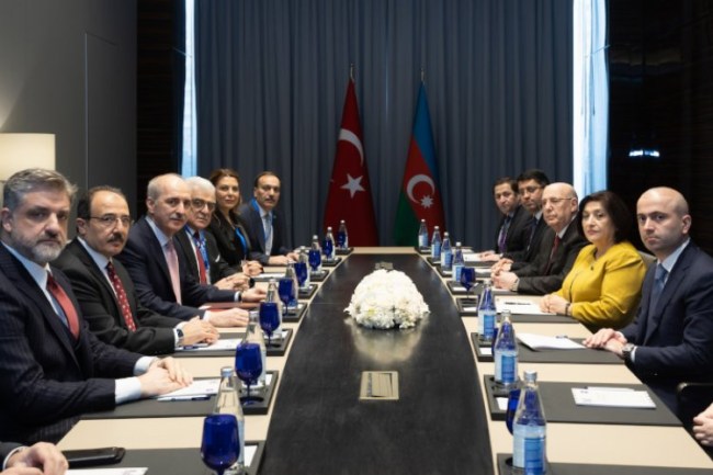 Numan Kurtulmuş, Azerbaycan Milli Meclisi'nde