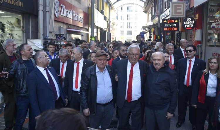 Başkan Posbıyık, meclis üyesi adaylarıyla sahada