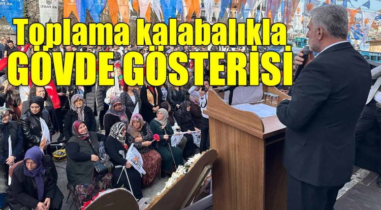 Alanda bir tek Gülüç halkı yok!