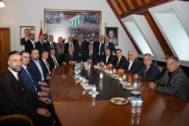AK Parti'den Bursaspor'a ziyaret
