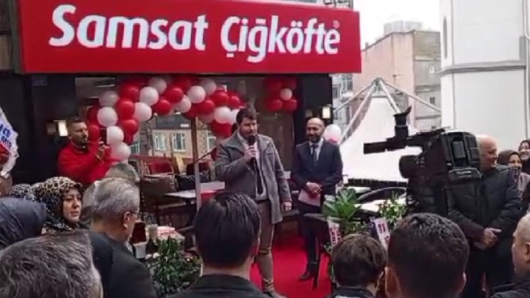 Karaarslan, Samsat Çiğköfte açılışına katıldı