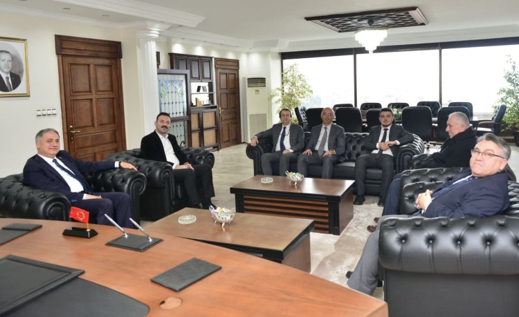 Milletvekili Bozkurt ve Başkan Andiç’ten Rektör Özölçer’e ziyaret