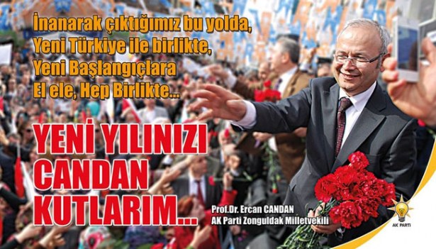 Prof.Dr. Ercan Candan Yeni Yıl Mesajı