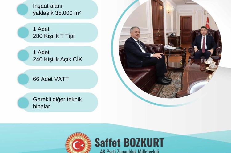 Yunuslu’ya yapılacak cezaevi ihalesi 22 Nisan’da