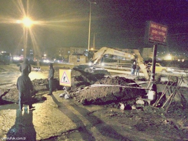 EKİPLER GECE BOYUNCA ÇALIŞTI!..