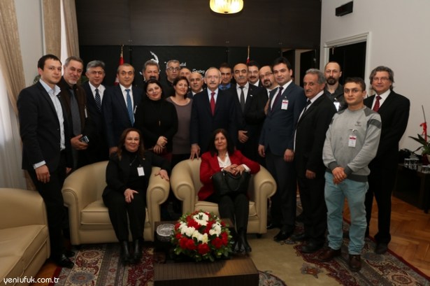 ADAY ADAYLARI KILIÇDAROĞLU'NU ZİYARET ETTİ.