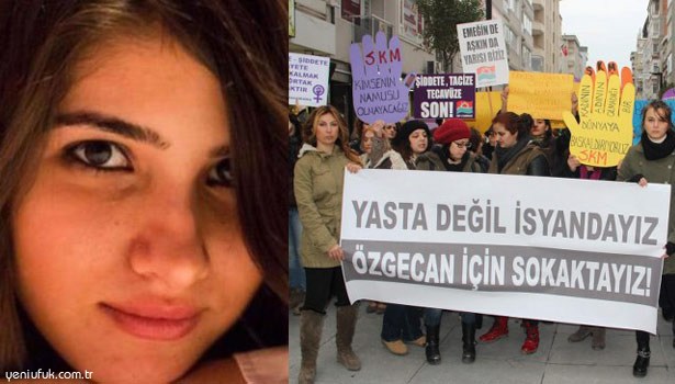 KDZ. EREĞLİ'DE ÖZGECAN İÇİN ÖĞRENCİ EYLEMİ..