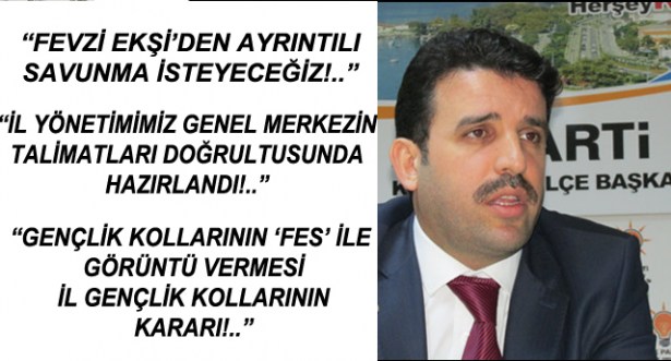 ÇAKIR BASIN MENSUPLARININ SORULARINI YANITLADI..