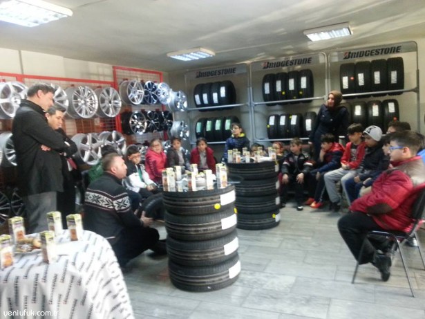 FRENPAR'DAN MİNİKLERE LASTİK EĞİTİMİ