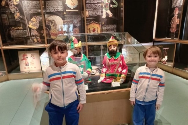 Karagöz Müzesi'nin küçük konukları