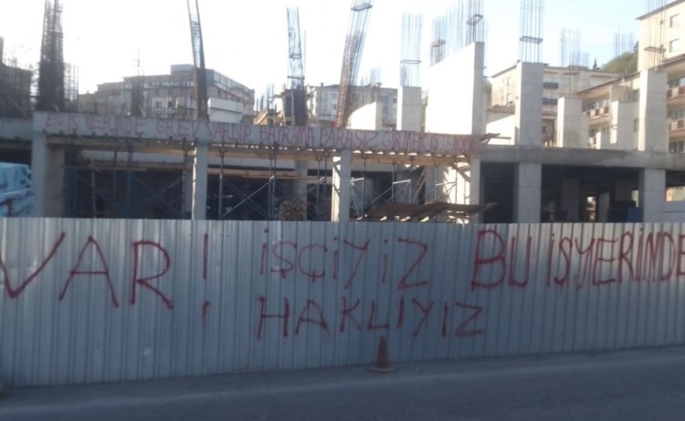 Kdz.Ereğli hükümet konağı inşaatında grev