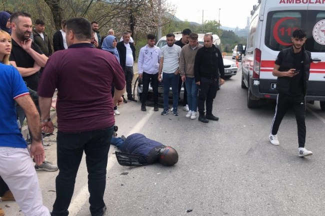 Düzce'nin Yığılca ilçesinde trafik kazası 1 kişi hayatını kaybetti