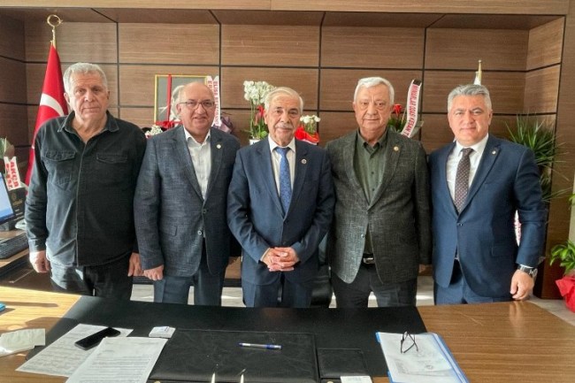 Başkan Özcan'a ziyaretler