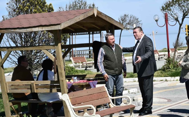 Sahil Park’ta yenileme ve düzenleme çalışmaları başladı