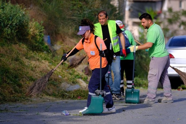 Narlıdere'de temizlik seferberliği