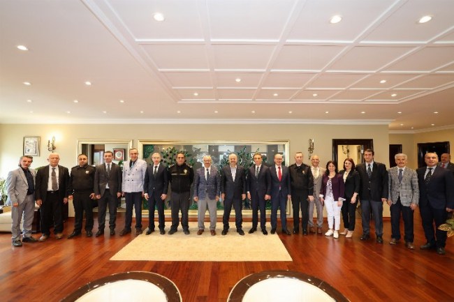 Kaymakam Özyiğit'ten Başkan Büyükgöz'e hayırlı olsun ziyareti