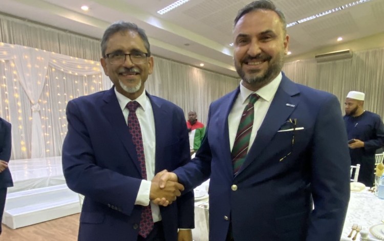 Başkan Tıskaoğlu, Güney Afrika Ticaret ve Sanayi Bakanı ile görüştü