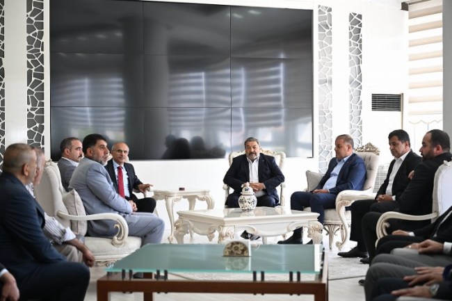 MHP heyetinden Başkan Er'e ziyaret