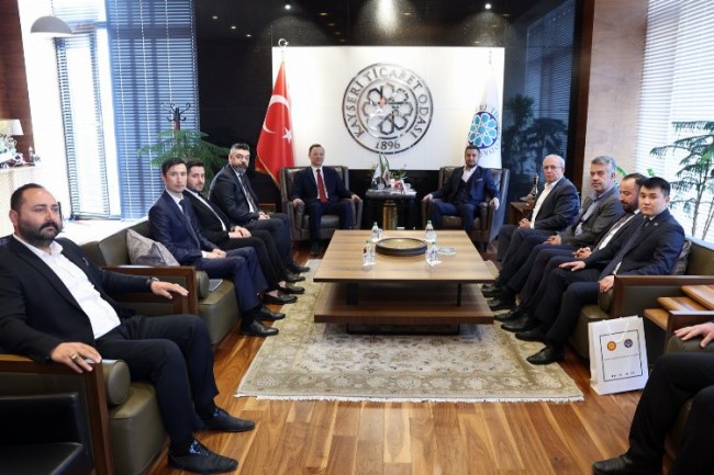 Kırgızistan Ankara Büyükelçisi'nden KTO'ya ziyaret