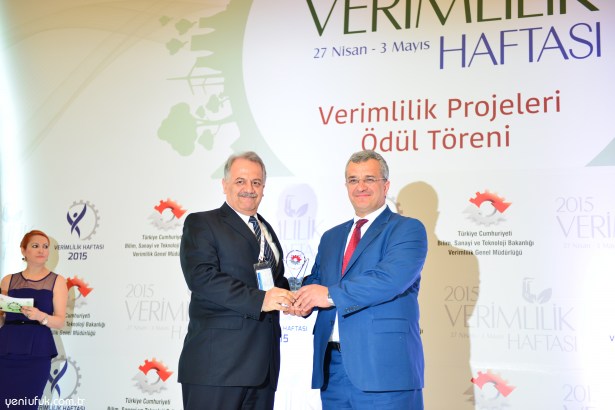 ERDEMİRE BİR VERİMLİLİK ÖDÜLÜ DAHA