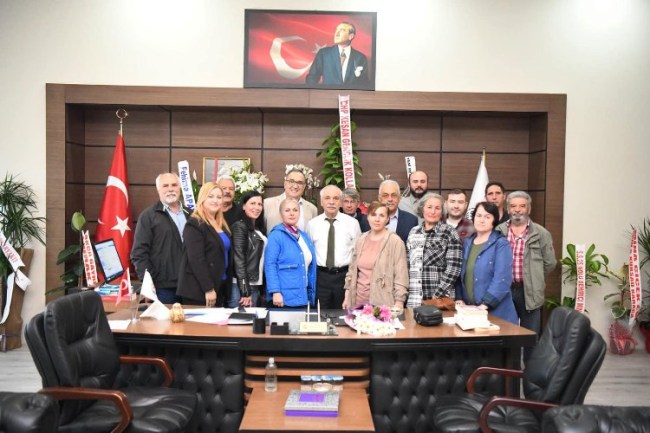 Mehmet Özcan'a ziyaretler sürüyor