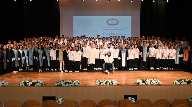 Rektör Özölçer, Üniforma Giyme Törenine katıldı.