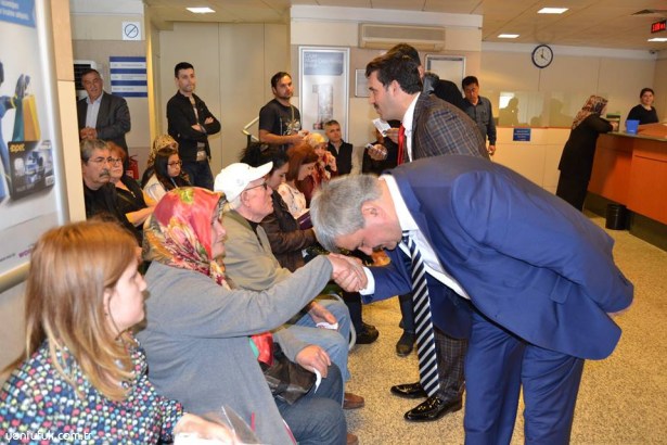 ÇATUROĞLU'NDAN ESNAF ZİYARETİ..