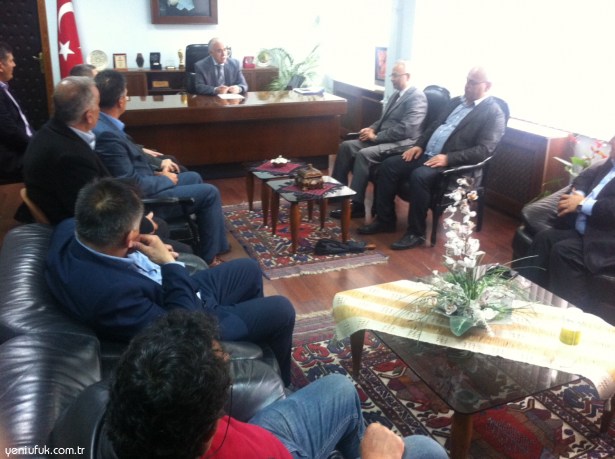 KAYMAKAM ÇAY, HİZMETLERİ SAYMAKLA BİTİREMEDİ..