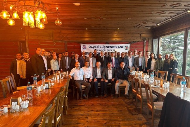 Değirmenci Kayseri'de Özçelik-İş teşkilatıyla buluştu