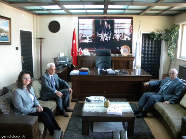 KAYMAKAM ÇAY'DAN DEKAN AZAR'A ZİYARET