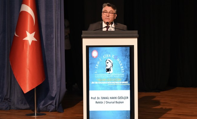 I. İbn-i Sina Uluslararası Sağlık Araştırmaları Kongresi Başladı